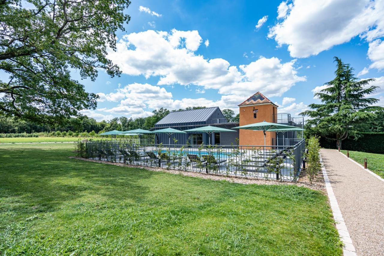 Hotel Hameau Des 40 Arpents Gergy Exterior foto