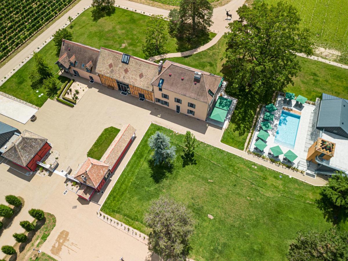 Hotel Hameau Des 40 Arpents Gergy Exterior foto