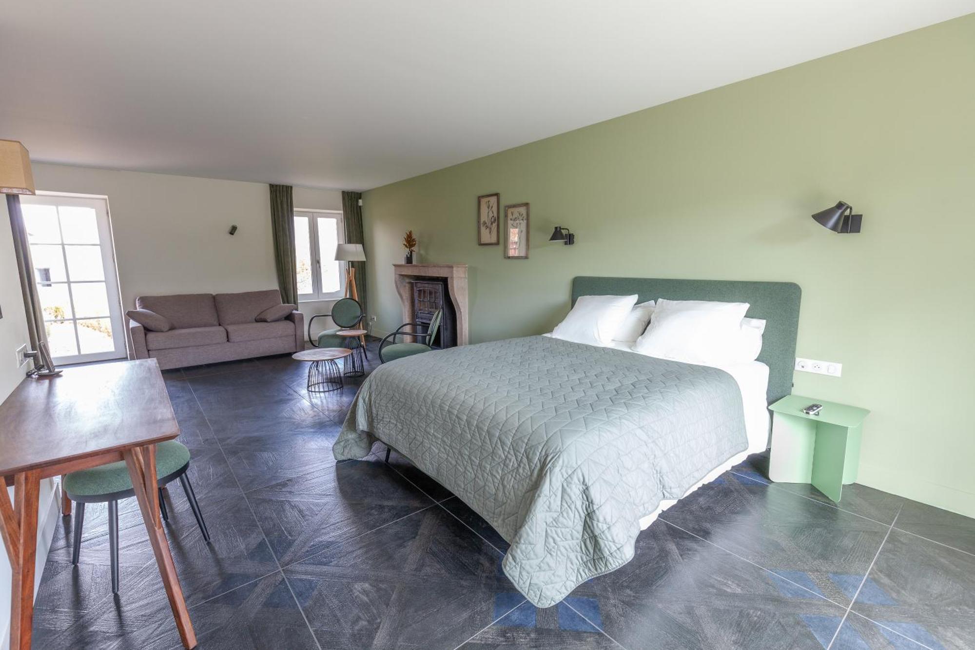 Hotel Hameau Des 40 Arpents Gergy Exterior foto
